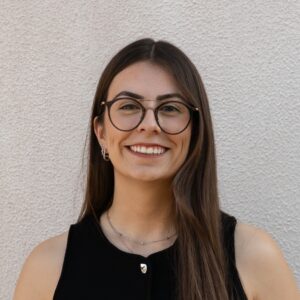 Fotografia da vencendora da Bolsa de Mérito, Marta Clemente.